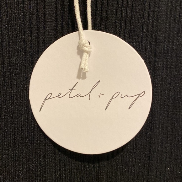 NWT Petal & Pup Black Midi Bodycon dress - Picture 6 of 8